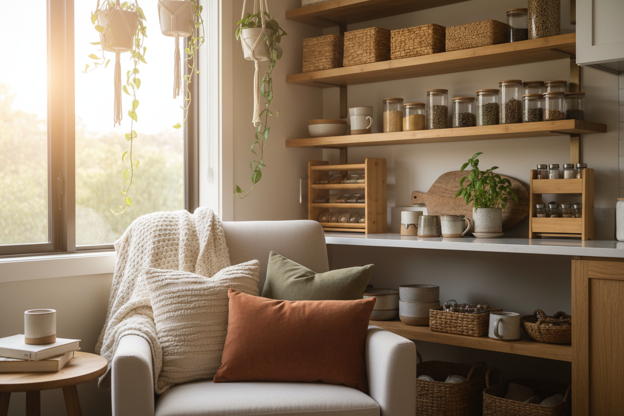 UGC Style Facebook Ad - Warm Modern Home